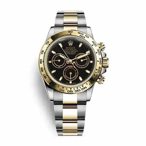 rolex-sky-dweller-black-jubilee-gold-steel-replica-watch