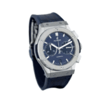 Hublot Classic Fusion Blue Chronograph Titanium 521.NX.7170.LR Replica