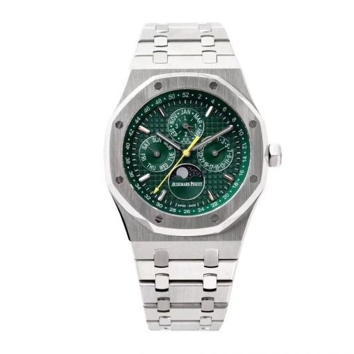 Audemars Piguet Royal Oak Offshore Chronograph Green Dial 26574ST.OO.26606ST.03 Multifunctional Series Replica