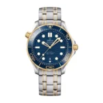 Omega Seamaster Diver 210.20.42.20.03.001 Steel & Gold Blue Replica