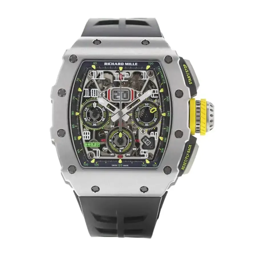 richard-mille-rm-011-03-titane-flyback-chronograph-automatic-replica-1 Richard Mille RM011-03 Titane Replica