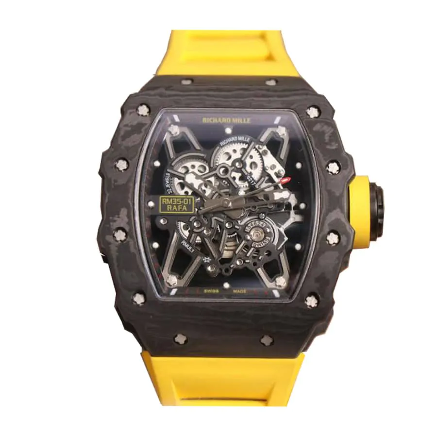 richard-mille-rm35-01-rafa-kv-v2-carbon-skeleton-dial-replica Richard Mille RM35-01 RAFA Carbon Replica